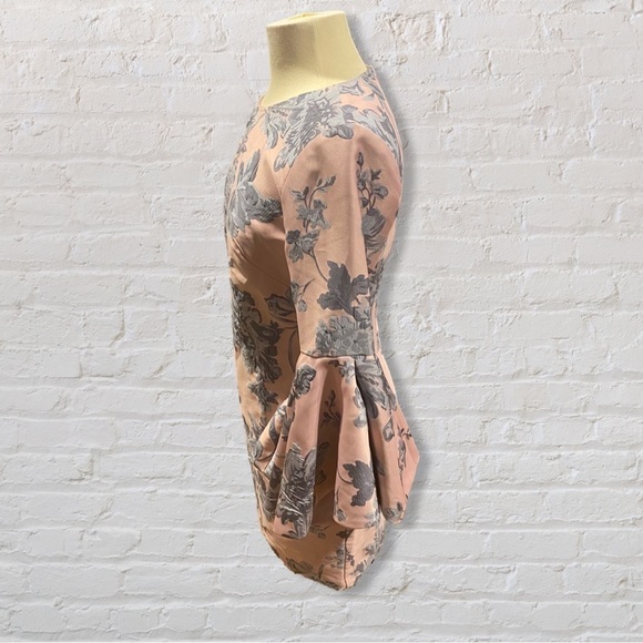 Belle Badgley Mischka floral dress Size: 6 - Picture 4 of 5